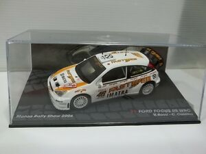 【送料無料】ホビー　模型車　車　レーシングカー フォードフォーカスモンツァロッシmodelcar sc143 ford focus rs wrc monza 2006,v rossi