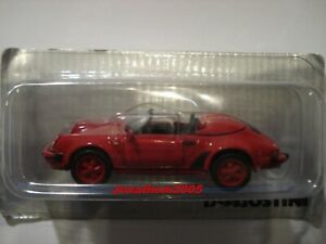 【送料無料】ホビー　模型車　車　レーシングカー ポルシェカレラdeagostini porsche 911 carrera speedster 1988 red au 143