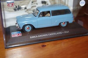【送料無料】ホビー　模型車　車　レーシングカー ネットワークボックスixo altaya 143eme simca aronde chatelaine de 1961 comme neuf en boite