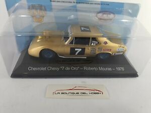 【送料無料】ホビー　模型車　車　レーシングカー シボレーシボレーオロchevrolet chevy 7 de oro r mouras 1976 altaya escala 143