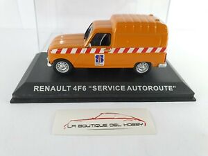 【送料無料】ホビー　模型車　車　レーシングカー ルノーサービスrenault 4f6 service autoroute altaya escala 143