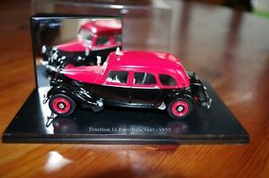 【送料無料】ホビー　模型車　車　レーシングカー プラスチックボックスシトロエントションタクシーnorev uh 143 citroen traction 11 familiale taxi 1955 neuf en boite plastique