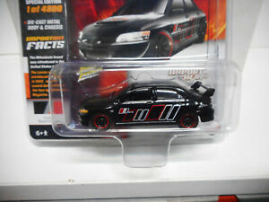 【送料無料】ホビー　模型車　車　レーシングカー ランサーエボリューションジョニーmitsubishi lancer evolution 2004 ralliart johnny lightning 164