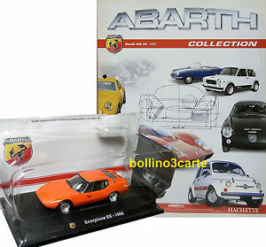 【送料無料】ホビー　模型車　車　レーシングカー アバルトアバルトコレクションabarth scorpione ss 1968 143 abarth collection n 05