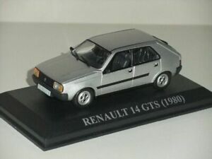 【送料無料】ホビー　模型車　車　レーシングカー ルノートランスミッションショーケースrenault 14 gts 1980 sous boite vitrine 143eme