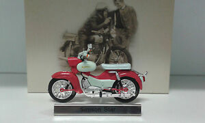 【送料無料】ホビー　模型車　車　レーシングカー スターバイクバイクバイクデルエステ＃アトラスネットワークsimson star bike moto motos del este 120 atlas ixo 124