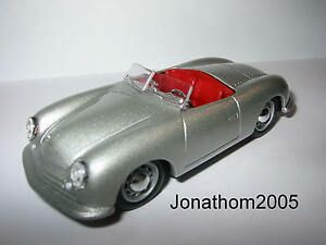 【送料無料】ホビー　模型車　車　レーシングカー ポルシェグレーporsche n1 de 1948 grise au 143