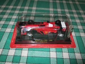 【送料無料】ホビー　模型車　車　レーシングカー フェラーリエディーアーバインミニチュアカーferrari f399 1999 eddie irvine altaya scala 143 voiture miniature f1