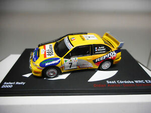 【送料無料】ホビー　模型車　車　レーシングカー シートコルドバサファリネットワークseat cordoba wrc e2 eally safari 2000 didier auriol deagostini ixo 143 12,565円