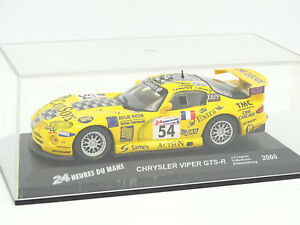 【送料無料】ホビー　模型車　車　レーシングカー ネットワークコレクションルマンプレスクライスラーバイパーixo presse collection le mans 143 chrysler viper gts r 2000
