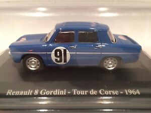 【送料無料】ホビー　模型車　車　レーシングカー ルノーツールドコルススケールrenault 8 gordini tour de corse 1964 scale 143 eligor
