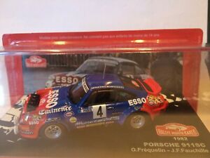 【送料無料】ホビー　模型車　車　レーシングカー ポルシェモンテカルロラリースケールporsche 911 sc rallye monte carlo 1982 scale 143 altaya