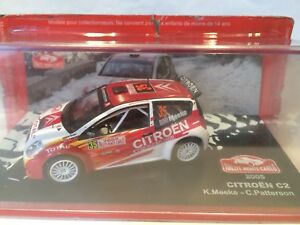 【送料無料】ホビー　模型車　車　レーシングカー シトロエンモンテカルロラリースケールcitroen c2 rallye monte carlo 2005 scale 143 altaya