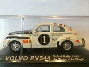 【送料無料】ホビー　模型車　車　レーシングカー ボルボサファリラリースケールvolvo pv544 safari rally 1965 scale 143 altaya