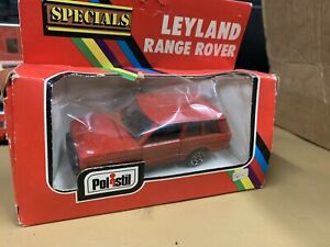 【送料無料】ホビー　模型車　車　レーシングカー レンジローバーpolistil range rover red 143