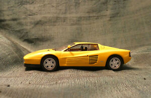 【送料無料】ホビー　模型車　車　レーシングカー フェラーリferrari testarossa jaune 143