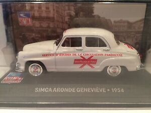 【送料無料】ホビー　模型車　車　レーシングカー フランススケールsimca aronde genevieve 1954 union routiere de france scale 143 altaya