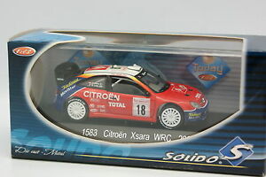 【送料無料】ホビー　模型車　車　レーシングカー シトロエンクサラモンテカルロラリーsolido 143 citroen xsara wrc rallye monte carlo 2003