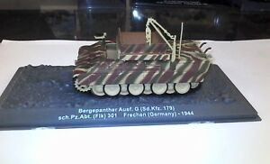 【送料無料】ホビー　模型車　車　レーシングカー デアゴスティーニドイツde agostini 172 carro armato bergepanther ausf g frechen germany 1944