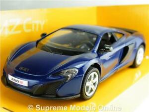 【送料無料】ホビー　模型車　車　レーシングカー マクラーレンモデルサイズスポーツシティドアmclaren 650 s modele de voiture bleu 138 taille sports rmz city 544992b ouverture portes t34z