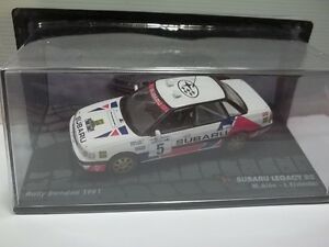 【送料無料】ホビー　模型車　車　レーシングカー レガシーラリーディmodelcar sc143 subaro legacy rs rally di svezia 1991