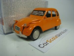 【送料無料】ホビー　模型車　車　レーシングカー シトロエンクラブジェットマンダリンオレンジcitroen 2cv 6 club 1979 143 norev jet car mandarin orange