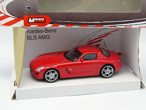【送料無料】ホビー　模型車　車　レーシングカー モンドメルセデスmondo 143 mercedes sls amg rouge