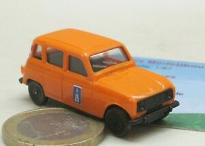 【送料無料】ホビー　模型車　車　レーシングカー モデルルノーherpa modele special renault 4, autobahnmeisterrei 5011