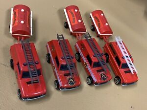 【送料無料】ホビー　模型車　車　レーシングカー ジョブロットチアリーダーレンジローバー＃job lot 4 x majorette 155 unboxed range rover fire fighters 2