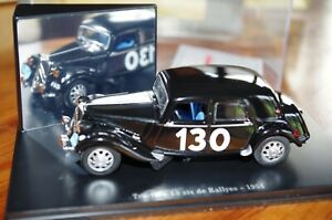 【送料無料】ホビー　模型車　車　レーシングカー シトロエントションボックスnorev uh 143 citroen traction 15 six rallyes 1954 neuf boite