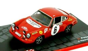 【送料無料】ホビー　模型車　車　レーシングカー ネットワークポルシェ＃ヘルマーボックスcar 143 altaya ixo porsche 911 st 6 winner mc70 waldegardhelmer box