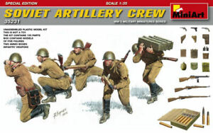 【送料無料】ホビー　模型車　車　レーシングカー ソプラスチックキットモデルsoviet artillery crew figure special edition plastic kit 135 model miniart