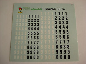 【送料無料】ホビー　模型車　車　レーシングカー デカールビアンキルマンインディデカールdecal 143 numeri mm 45 neri bianchi f1 24h le mans indy generica decals