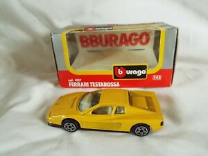 【送料無料】ホビー　模型車　車　レーシングカー フェラーリburago ferrari testarossa cod 4157 143