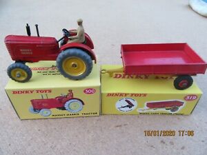 【送料無料】ホビー　模型車　車　レーシングカー トタートレーラーdinky toys 300 tractor amp; trailer 319