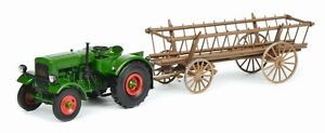 【送料無料】ホビー　模型車　車　レーシングカー モデルトラックschuco 13 2 deutz f 3 avec chariot a ridelles 07820