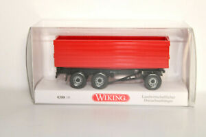 【送料無料】ホビー　模型車　車　レーシングカー aパッケージwiking 038818 187 agricole dreiachsanhanger rouge neuf emballage scelle