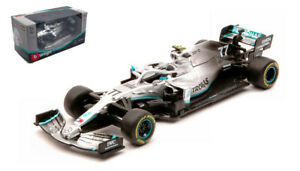【送料無料】ホビー　模型車　車　レーシングカー ミニチュアフォーミュラスケールメルセデスminiature voiture formule 1 f1 echelle 143 burago mercedes f1 w10 bottas 2019
