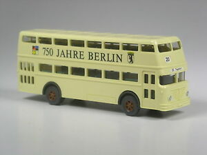 【送料無料】ホビー　模型車　車　レーシングカー クラスuベルリンclasse wiking bussing d2u bvg berlin double pont 750 annees