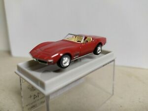 【送料無料】ホビー　模型車　車　レーシングカー シボレーコルベットロホchevrolet corvette c3 rojo , brekina 19969 , escala 187