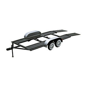 【送料無料】ホビー 模型車 車 レーシングカー トレーラーモデルmotormax 76001 remorque pour 124 modeles reduits de voitures neuf