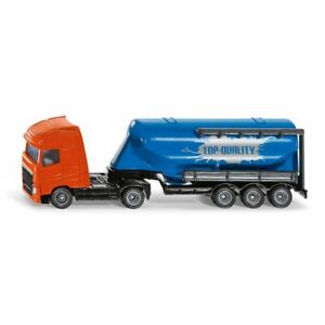【送料無料】ホビー　模型車　車　レーシングカー トロッコトレーラーサイロsiku siku1792 camion avec remorque silo 187