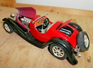 【送料無料】ホビー　模型車　車　レーシングカー ブガッティタイプburago bugatti type 55 de 1932 noirrouge 124