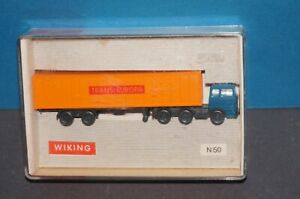 【送料無料】ホビー　模型車　車　レーシングカー ページフィートrf10 6] wiking n 1160 n50 cont sattelz m40 ft c transeuropa scelle