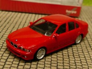【送料無料】ホビー　模型車　車　レーシングカー 187 herpa bmw m5 rouge 022644002