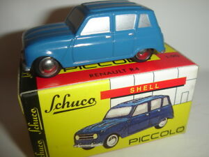 【送料無料】ホビー　模型車　車　レーシングカー ルノーボックスモデルピッコロrenault r4 ref 1586 en boite schuco piccolo