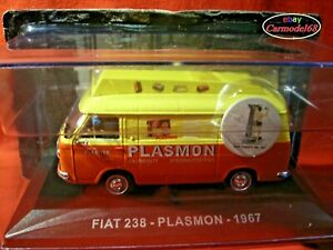 【送料無料】ホビー　模型車　車　レーシングカー フィアットプラズモン143 fiat 238 furgone plasmon 1967