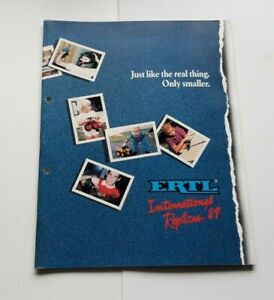 【送料無料】ホビー　模型車　車　レーシングカー カタログcatalogue amt ertl annee 1989