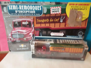 【送料無料】ホビー　模型車　車　レーシングカー ソリューションセミトレーラトラックシトロエンシカserie semi remorque camion citroen willeme lc 610 transport de cerf neuf