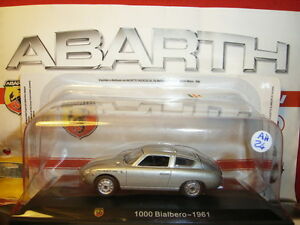 【送料無料】ホビー　模型車　車　レーシングカー フィアットアバルトパンフレットアシェット143 abarth fiat 1000 bialbero 1961 brochure hachette n 24 12,735円